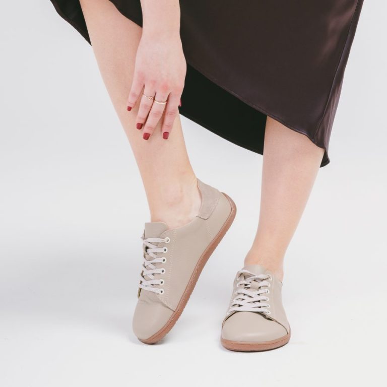 Zamszowe Sneakersy Damskie w Stylu Retro – Pastelowy Mix „Lavender & Soft Grey”