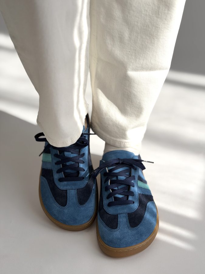 Sneakersy VINTAGE TEMPO - Blue Horizon - obrazek 4